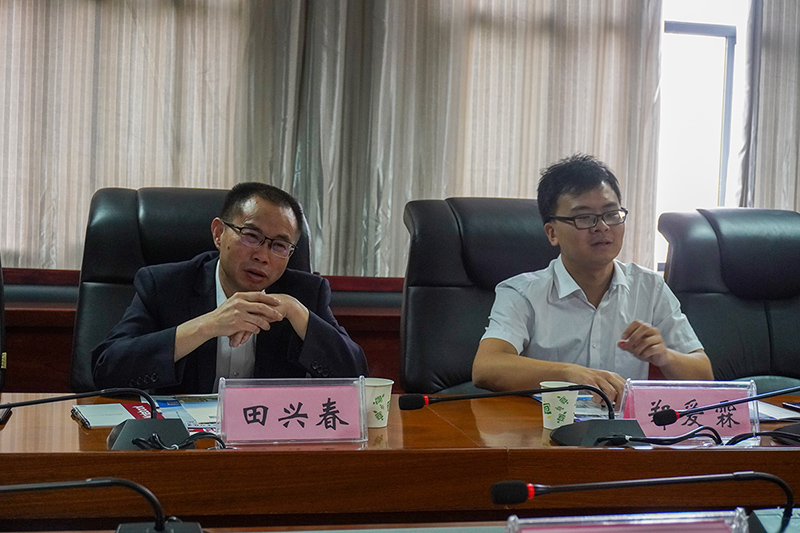 绥阳县中等职业学校田校长一行来beat365考察交流(图2)