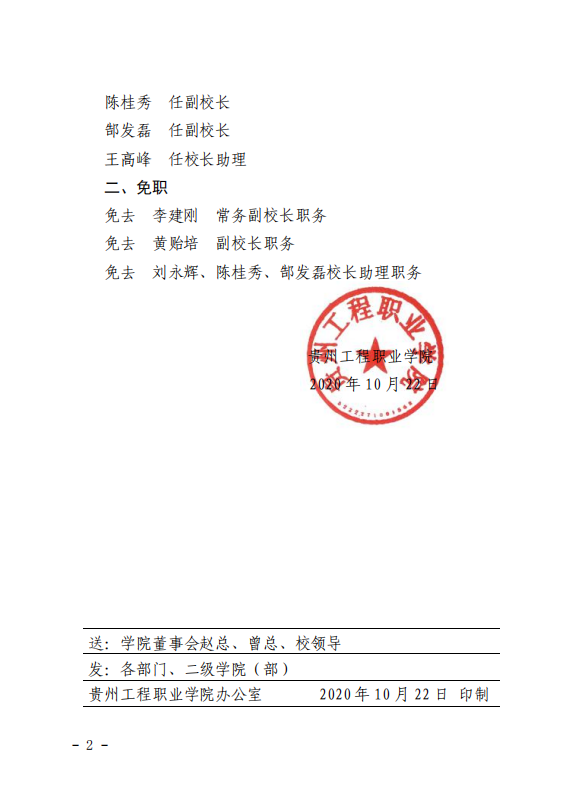 beat365英国官方网站 关于李建刚等六位同志职务任免的通知(图2)