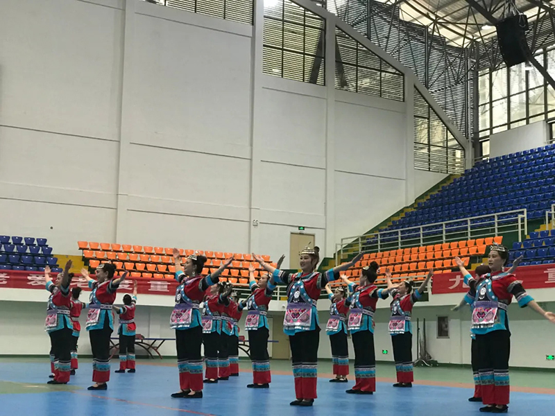 【微德江】“九九重阳”2020年老年人体育健身项目展示活动早beat365体育馆进行(图3)