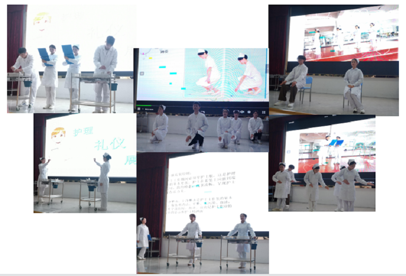 树礼仪形象 展天使风采 ——护理学院隆重举行beat365英国官方网站第一届护理礼仪大赛开幕式暨选拔赛初赛(图4) 树礼仪形象 展天使风采 ——护理学院隆重举行beat365英国官方网站第一届护理礼仪大赛开幕式暨选拔赛初赛(图4)