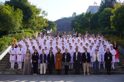 多元技能竞风采 健康护航谱新篇——护理学院成功举办beat365英国官方网站首届“健康护航杯”技能大赛开幕式(图4)